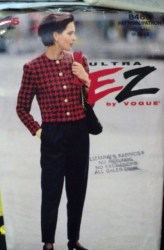8465  ULTRA EZ VOGUE BOXY JACKET, TAPER PANTS PATTERN 18-22 or 12-16 uncut choice